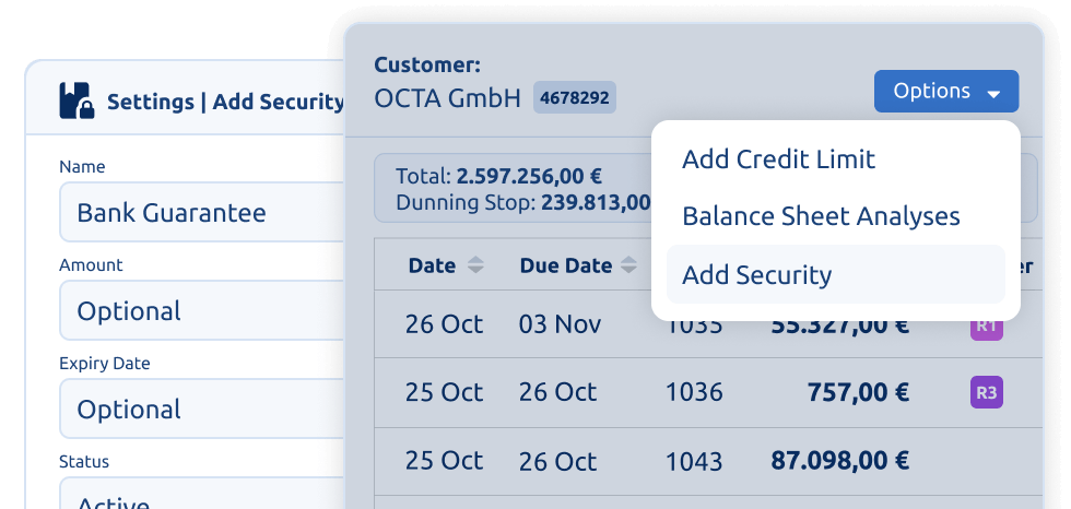 Securities | Bilendo